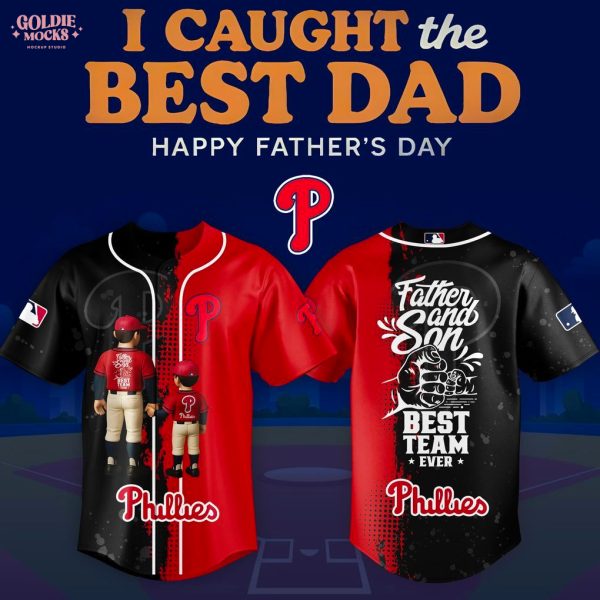 Philadelphia Phillies Happy Father Day 2025 Jersey