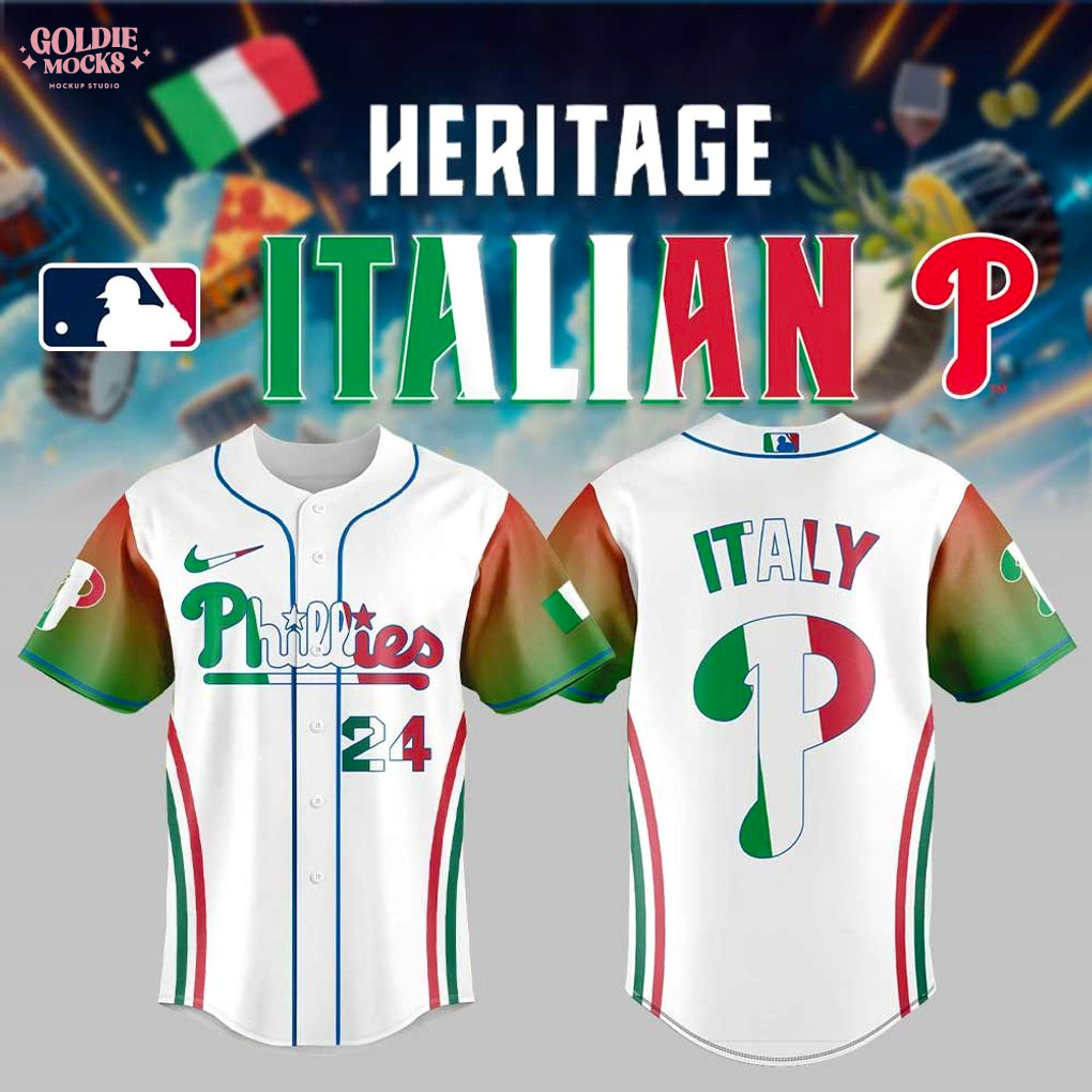 Philadelphia Phillies Italian Heritage Night 2025 Jersey Philadelphia Phillies Italian Heritage Night 2025 Jersey