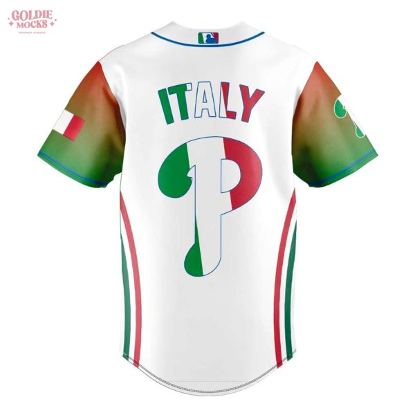 Philadelphia Phillies Italian Heritage Night 2025 Jersey