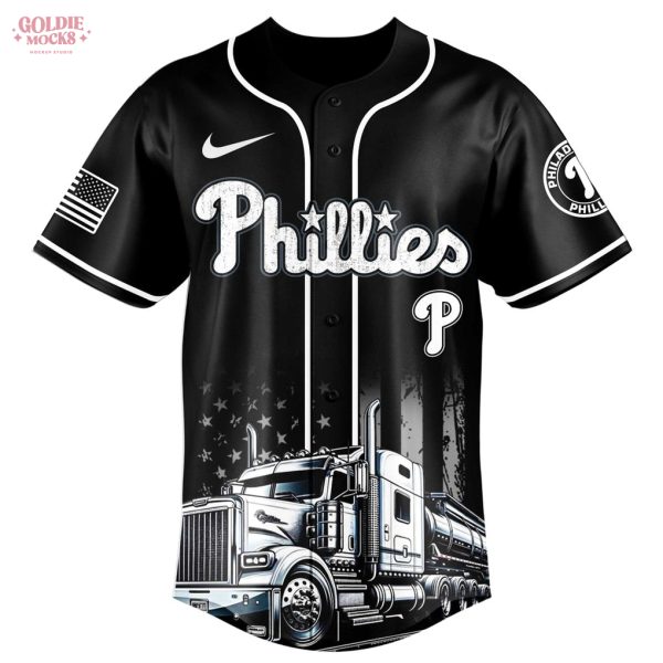 Philadelphia Phillies MLB X Nation Truck Driver Appreciation Week 2025 Special Jersey