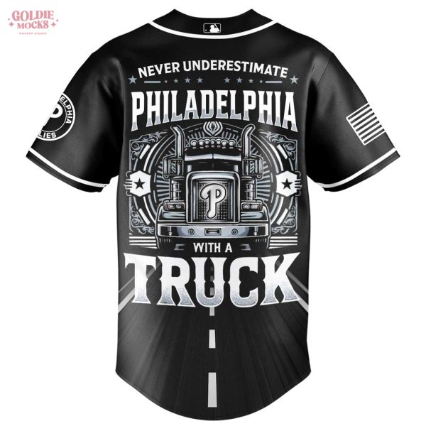 Philadelphia Phillies MLB X Nation Truck Driver Appreciation Week 2025 Special Jersey