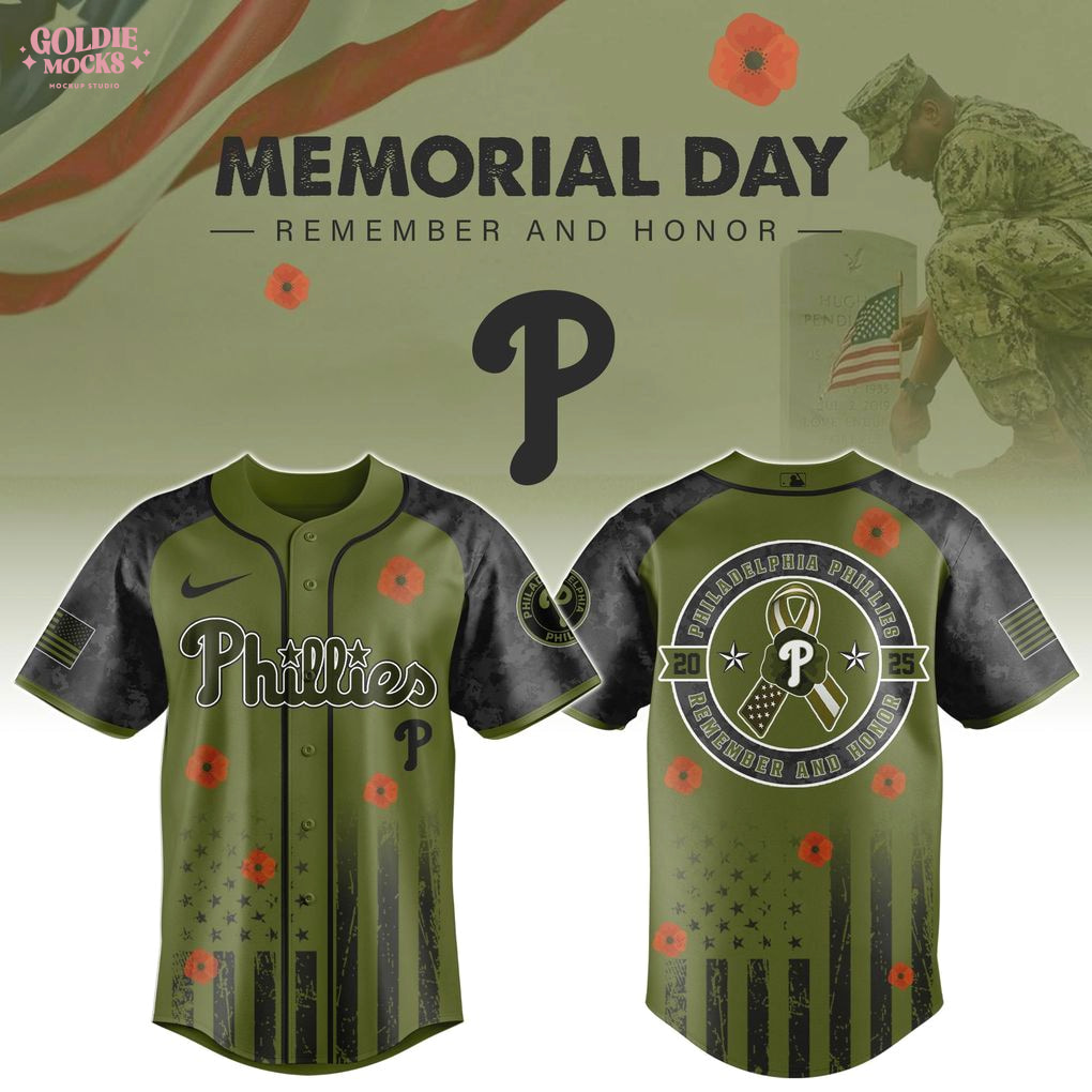 Philadelphia Phillies x Memorial Day 2025 Jersey Philadelphia Phillies x Memorial Day 2025 Jersey