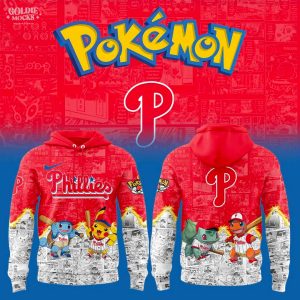 Philadelphia Phillies x Pokémon Limited Edition 2025 Hoodie