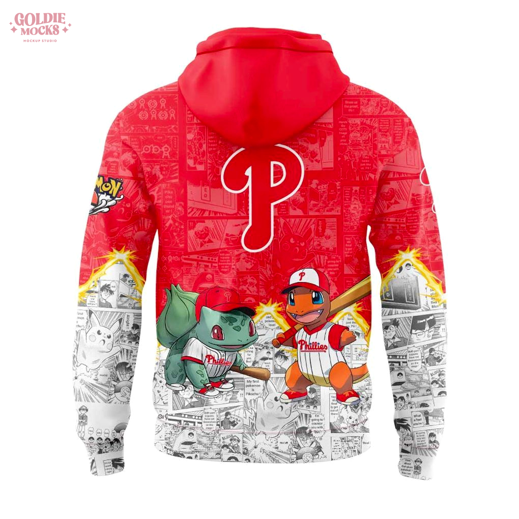 Philadelphia Phillies x Pokémon Limited Edition 2025 Hoodie Philadelphia Phillies x Pokémon Limited Edition 2025 Hoodie