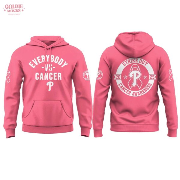 Philadelphia Philliess Cancer Awareness Day 2025 Hoodie