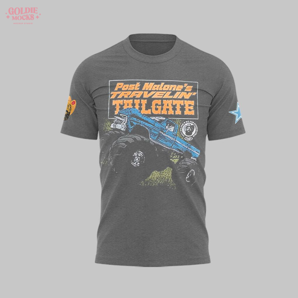 Post Malone Traveling Tail Gate Merch Tour 2025 Limited T-Shirt Post Malone Traveling Tail Gate Merch Tour 2025 Limited T-Shirt