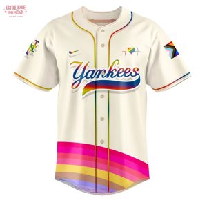 Pride Month x New York Yankees 2025 Be Proud Of Yourself 2025 Jersey