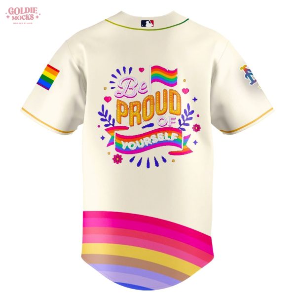 Pride Month x New York Yankees 2025 Be Proud Of Yourself 2025 Jersey
