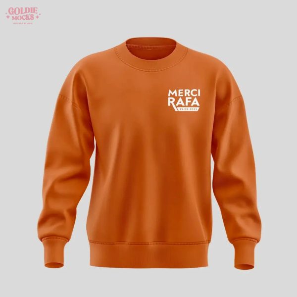 Rafa Nadal and Roland Garros Forever Remain 2025 Special Sweatshirt