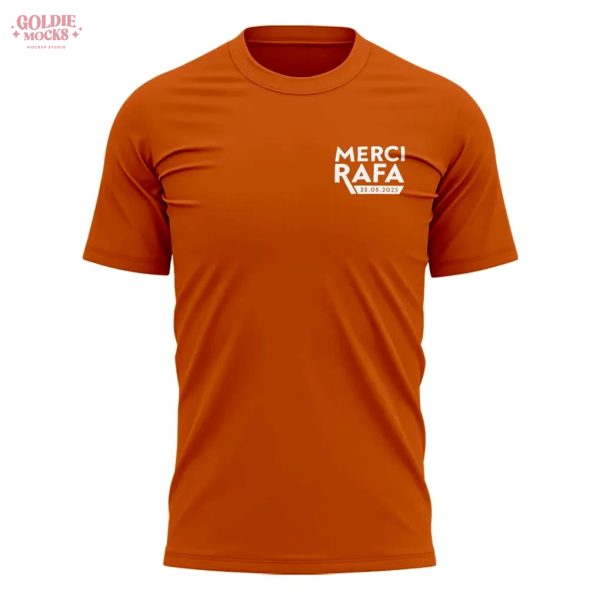 Rafael Nadal and Roland Garros Forever Remain 2025 Special T-Shirt