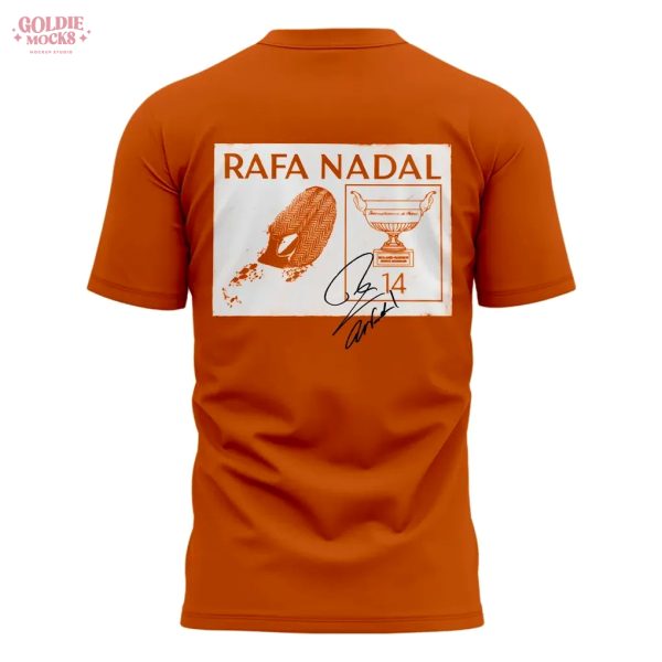 Rafael Nadal and Roland Garros Forever Remain 2025 Special T-Shirt