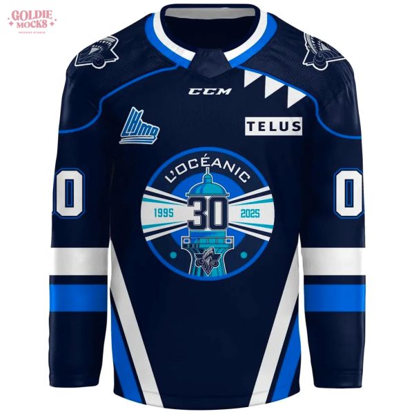 Rimouski Océanic 2025 New Edition Hockey Jersey