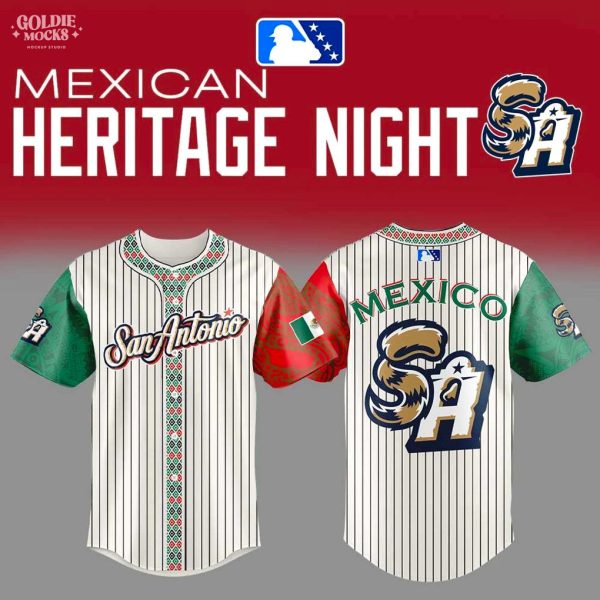San Antonio Missions Mexican Heritage Night 2025 Jersey