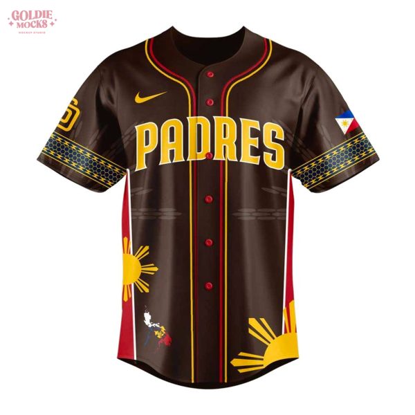 San Diego Padres Filipino Heritage Night 2025 Brown Special Jersey