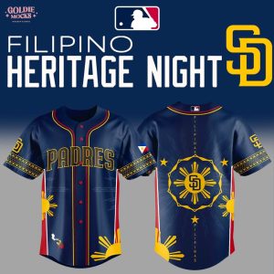 San Diego Padres Filipino Heritage Night 2025 Jersey