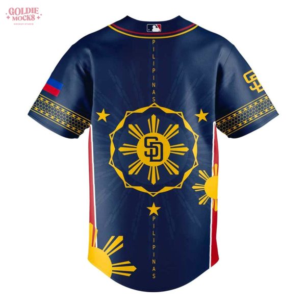 San Diego Padres Filipino Heritage Night 2025 Jersey