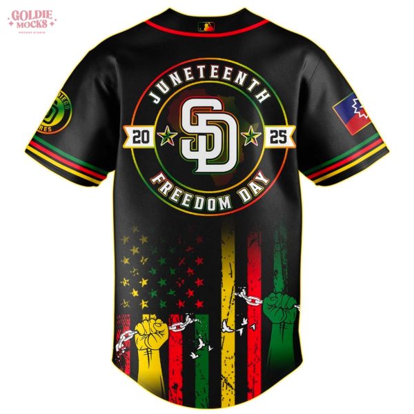 San Diego Padres Juneteenth Day Jersey 2025 Jersey