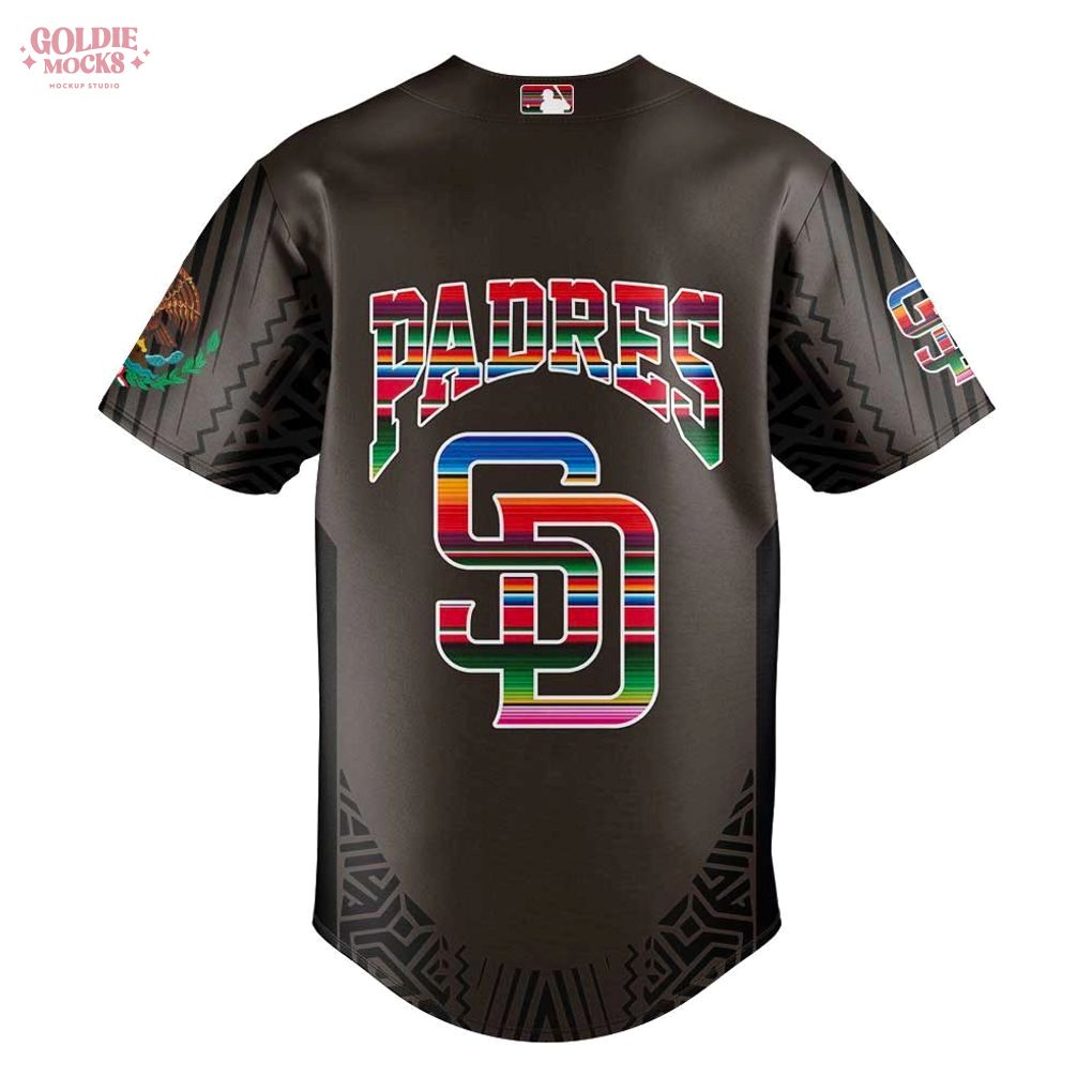 San Diego Padres Mexican Heritage Night 2025 For Fans Jersey San Diego Padres Mexican Heritage Night 2025 For Fans Jersey