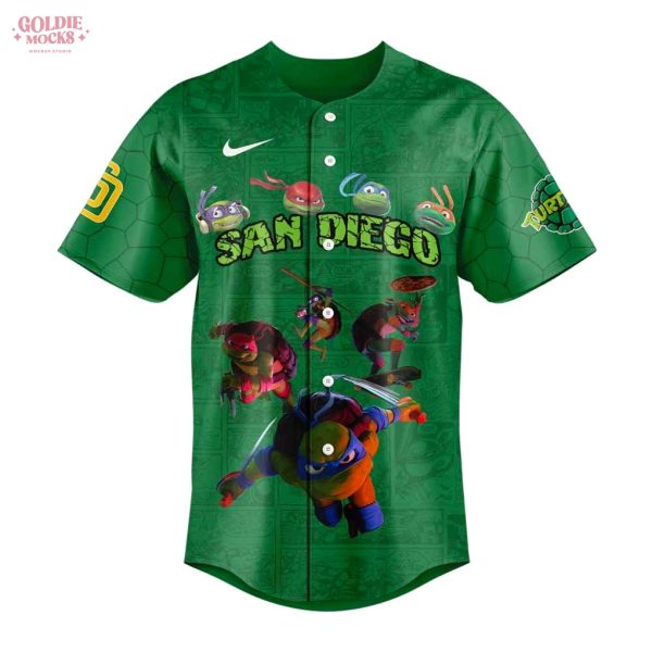 San Diego Padres Ninja Turtles 2025 Special Jersey