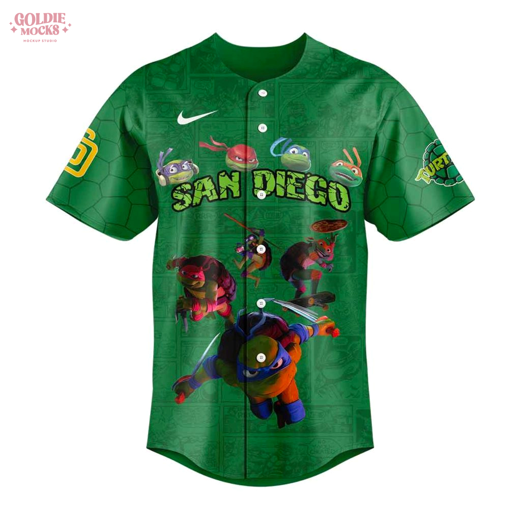 San Diego Padres Ninja Turtles 2025 Special Jersey San Diego Padres Ninja Turtles 2025 Special Jersey