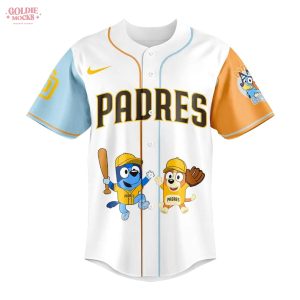San Diego Padres x Bluey and Bingo Hot 2025 For Fans Jersey