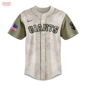 San Francisco Giants Armed Forces Day 2025 Special Jersey