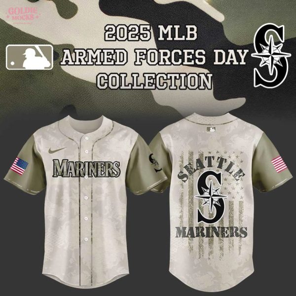 Seattle Mariners Armed Forces Day 2025 Special Jersey