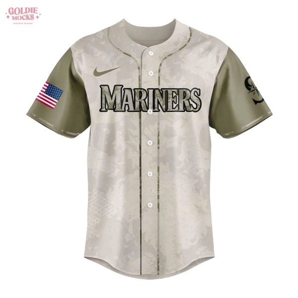 Seattle Mariners Armed Forces Day 2025 Special Jersey