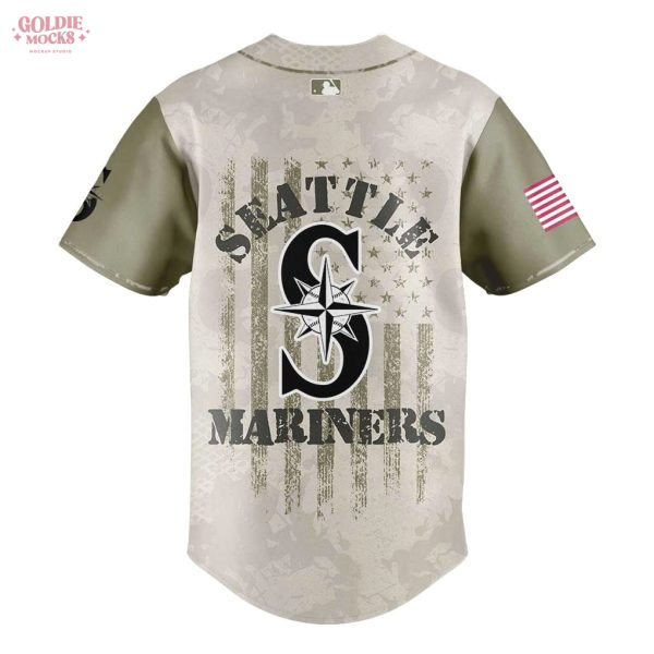 Seattle Mariners Armed Forces Day 2025 Special Jersey