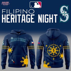 Seattle Mariners Filipino Heritage Night 2025 Hoodie