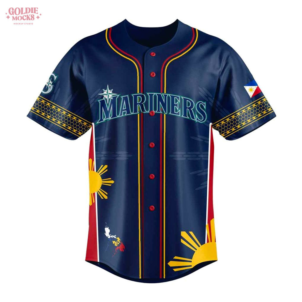 Seattle Mariners Filipino Heritage Night 2025 Jersey Seattle Mariners Filipino Heritage Night 2025 Jersey