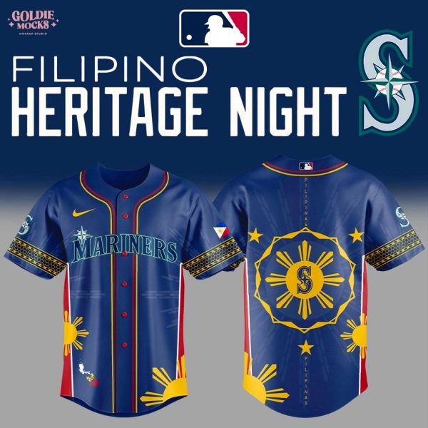 Seattle Mariners Filipino Heritage Night Jersey