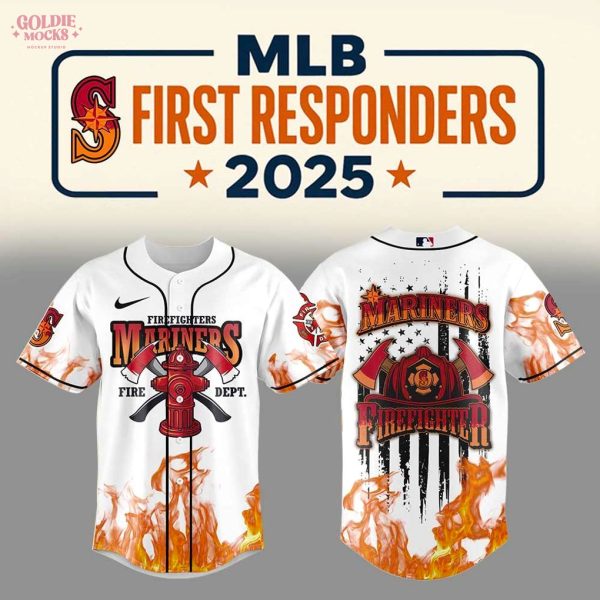 Seattle Mariners Firefighter Appreciation Day 2025 Jersey