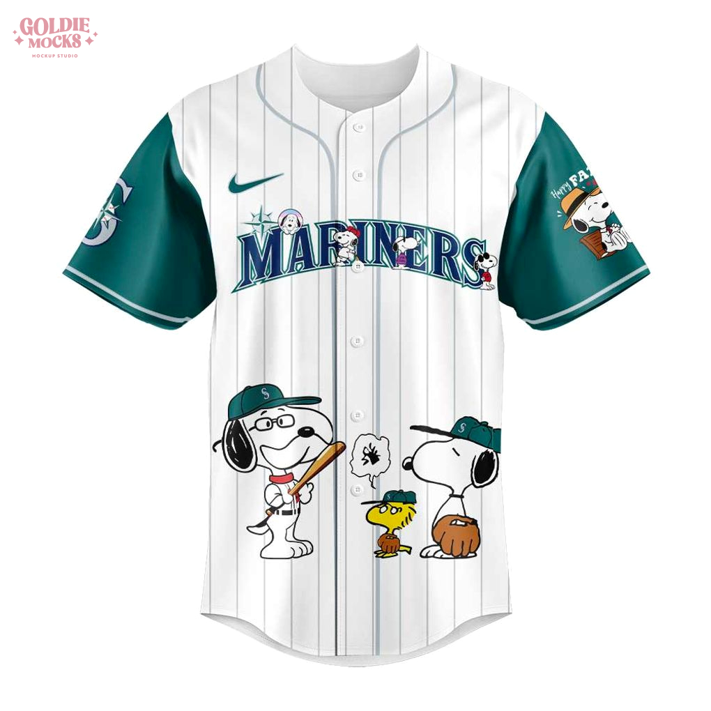 Seattle Mariners Happy Father Day 2025 Love Dad Jersey Seattle Mariners Happy Father Day 2025 Love Dad Jersey