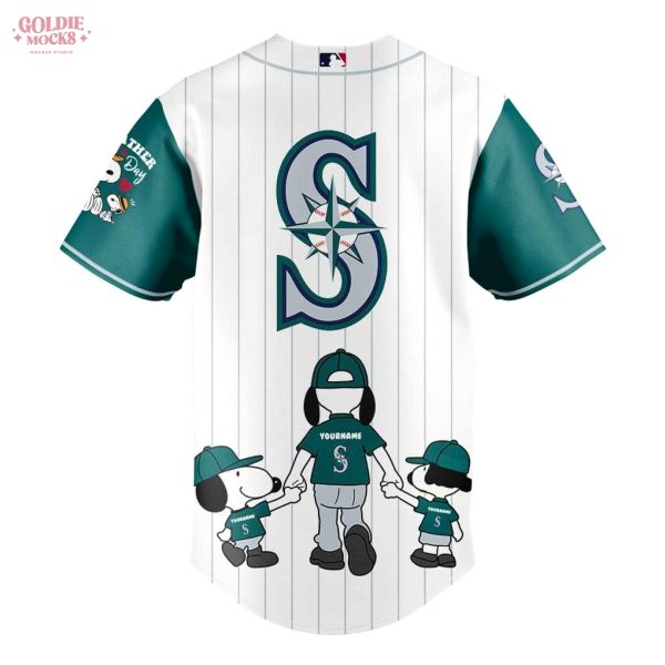 Seattle Mariners Happy Father Day 2025 Love Dad Jersey