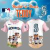 San Diego Padres x Lilo & Stitch 2025 For Fans Pink Blue Jersey