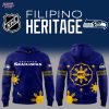 Nashville Predators Filipino Heritage Night 2025 Special Yellow Hoodie