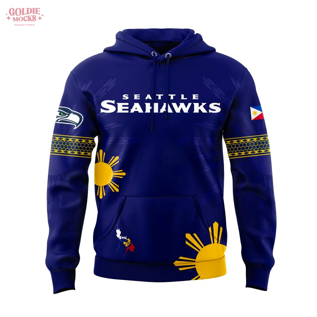 Seattle Seahawks Filipino Heritage Night 2025 Hoodie Seattle Seahawks Filipino Heritage Night 2025 Hoodie