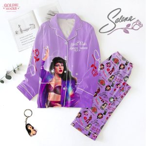Selena Bidi Bidi Bom Bom For Fans Satin Pajamas Set