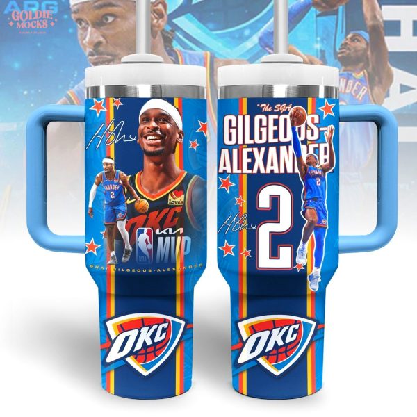 Shai Gilgeous Alexander 2 MVP 2025 For Fans Tumbler