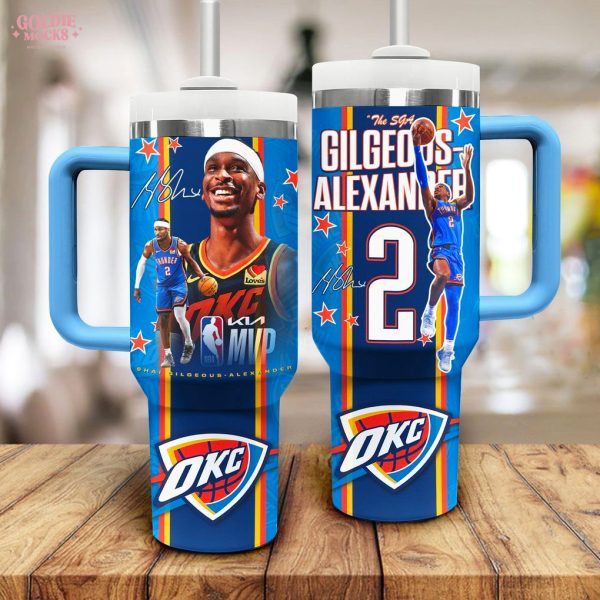 Shai Gilgeous Alexander 2 MVP 2025 For Fans Tumbler