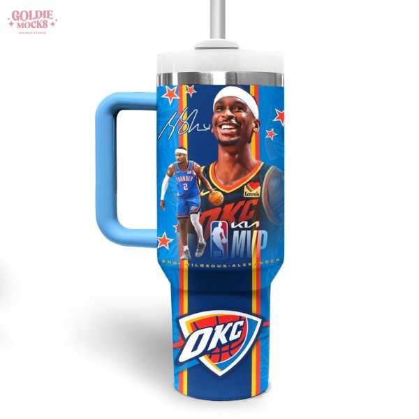 Shai Gilgeous Alexander 2 MVP 2025 For Fans Tumbler