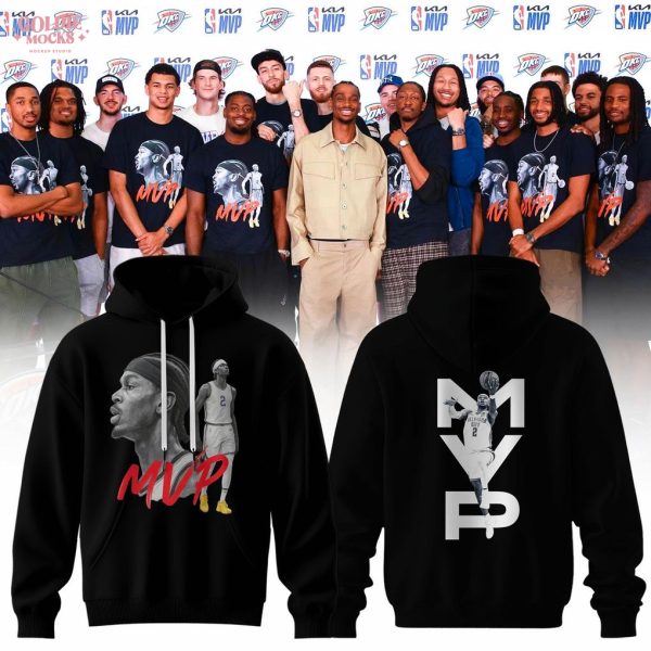 Shai Gilgeous Alexander Oklahoma City Thunder MVP 2025 Special Hoodie