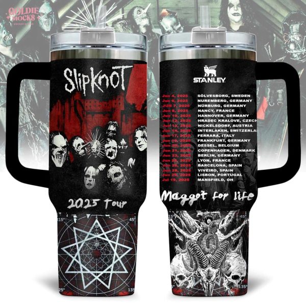 Slipknot Maggot For Life 2025 Tour Tumbler