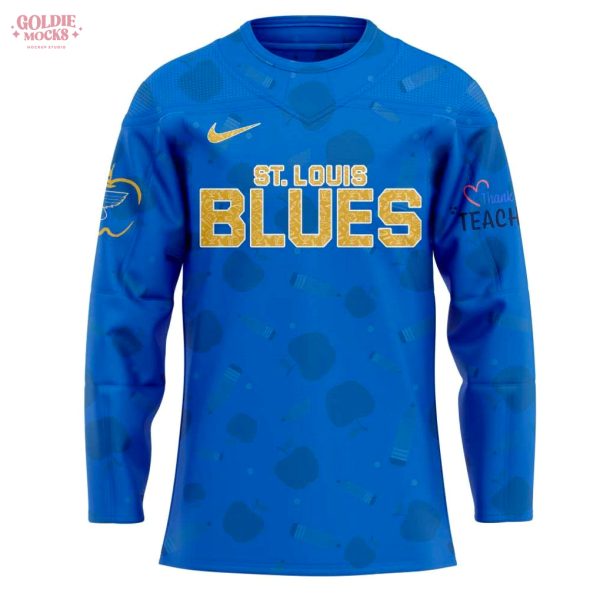 St. Louis Blues Teacher Appreciation Day 2025 Limited Jersey