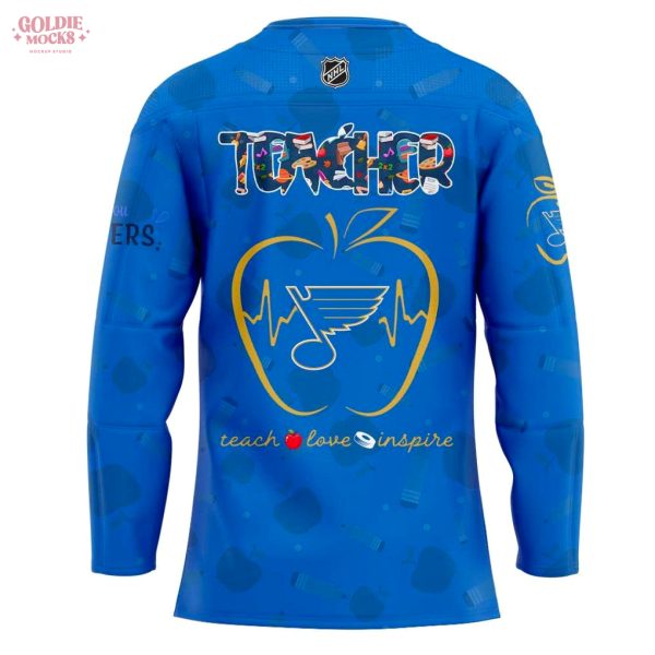 St. Louis Blues Teacher Appreciation Day 2025 Limited Jersey