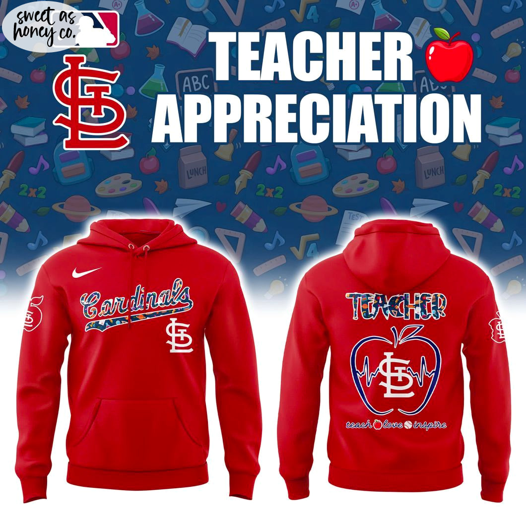 St. Louis Cardinals Teacher Appreciation 2025 Premium Jersey St. Louis Cardinals Teacher Appreciation 2025 Premium Jersey