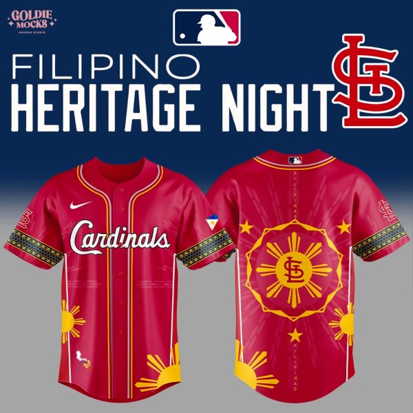 St. Louis Cardinals x Filipino Heritage Night 2025 Jersey