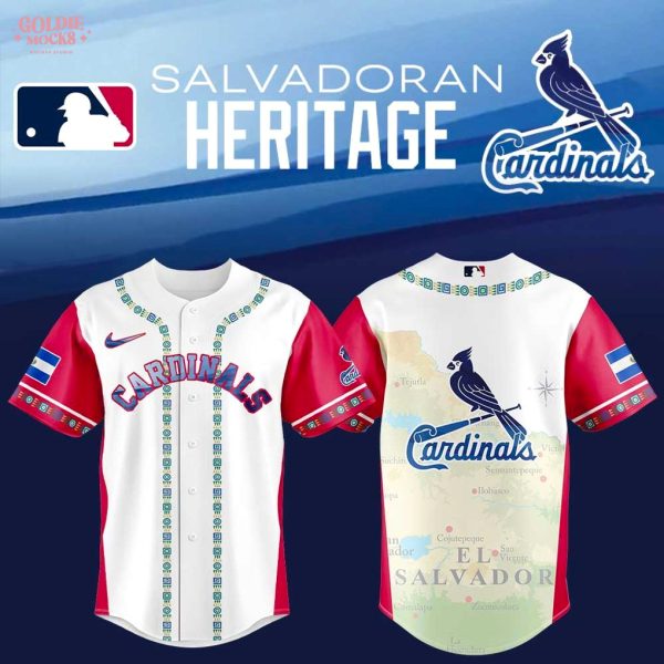 St. Louis Cardinals Salvadoran Heritage Night 2025 Special Jersey