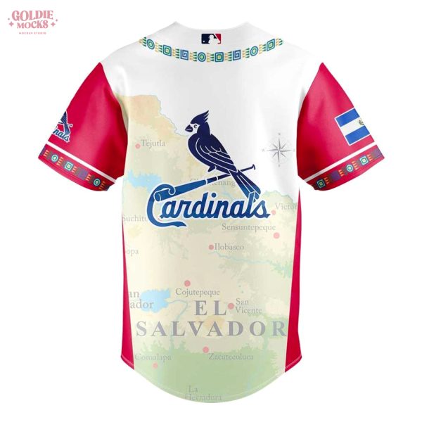 St. Louis Cardinals Salvadoran Heritage Night 2025 Special Jersey